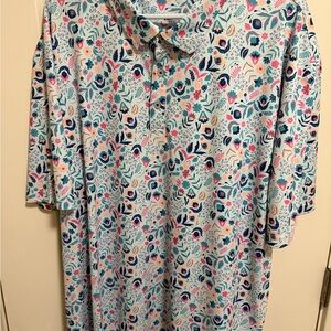 Stylish Floral Polo Shirt for Men